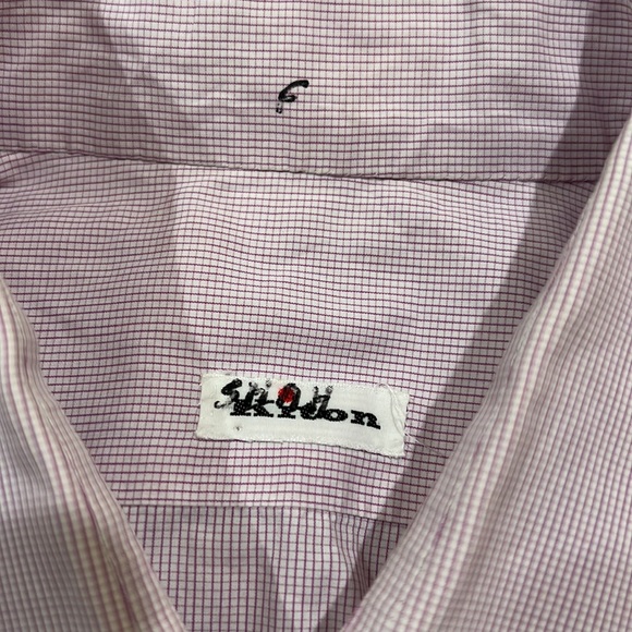 Kiton Mens Lavender Dress Shirt - Picture 5 of 5